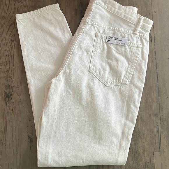 NWT Joe's Jeans x WEWOREWHAT Vintage High Rise Straight Danielle in Bone Sz 30 - Picture 4 of 10